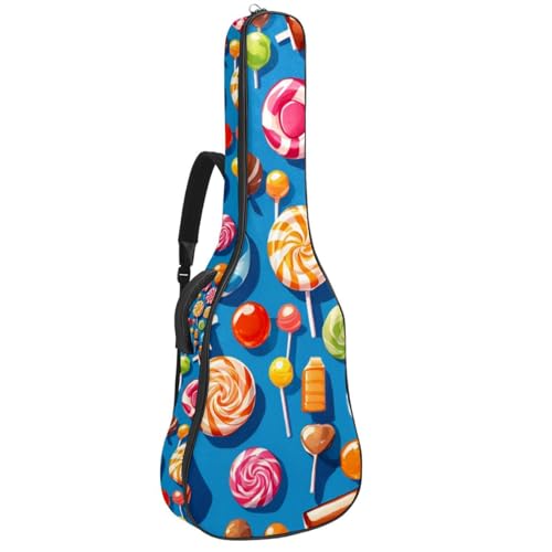 Housse universelle pour guitare acoustique rembourrée au motif exclusif