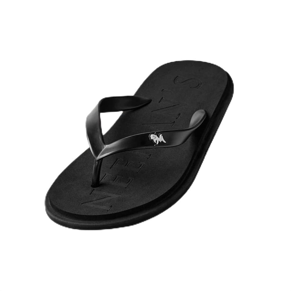 Neeman'sEco Classic Slippers for Women | Stylish, Comfortable & Lightweight Flip Flops for Women's | Flexible & Durable | Flat, Rubber, Anti Skid, Soft Daily Use Chappal