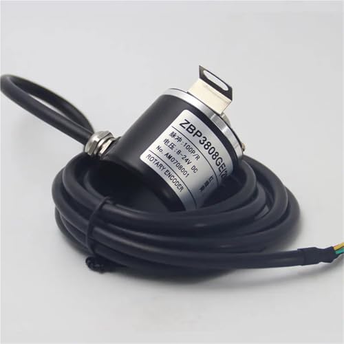 Codeur rotatif incrémental 38 mm avec signal Push-Pull PNP stable de 5V à 24V CC - 3