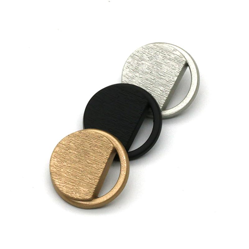 Guziki z perłowym trzpieniem, Zestaw 20 guzików z metalowym trzonkiem, wielokolorowe 15-25 mm(20pcs Silver,32L=20.0MM)