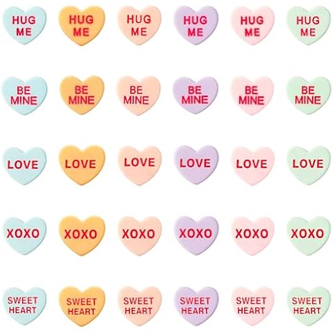 Xqumoi 30Pcs Valentine's Day Earrings Cover