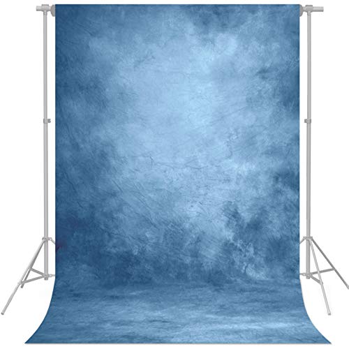 econious Photography Backdrop, 1.5x2.2m Abstract Light Blue Portrait Backdrops for Photography, Studio Props Photo Backdrops, with Rod Pocket (Backdrop Only)