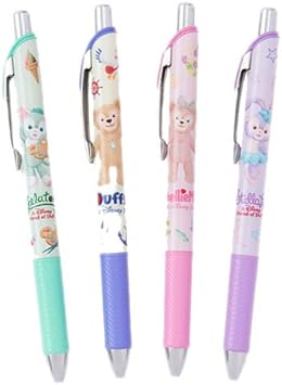 Amazon Co Jp ダッフィー フレンズ ボールペンセット ダッフィー シェリーメイ ジェラトーニ ステラ ルー 東京ディズニーシー限定 文房具 オフィス用品