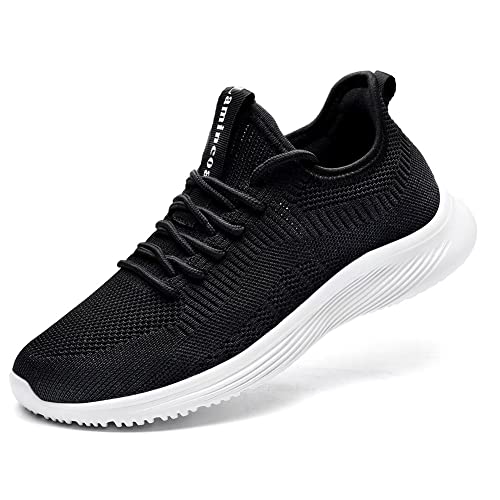 Image of Lamincoa Womens Slip On Walking Shoes Non Slip Casual Road Running Lightweight Mesh Fashion Sneakers for Gym Travel Workout