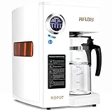 💧【VIEL INTELLIGENTER】: Der TDS-Detektor überwacht die Wasserqualität am Einlass und am Auslass in Echtzeit, sodass Sie wissen, ob das von Ihnen getrunkene Wasser dem Standard entspricht. Die Filteranzeige zeigt die verbleibende Filterlebensdauer an. Der Algorithmus des intelligenten Moduls optimiert das Management, um die Lebensdauer der Patronen zu verlängern. Sie können zyklisch ein Wasserproduktionsvolumen von 0,5L, 1L und 1,5L auswählen und es gibt ein Standardvolumen von 1,7L.