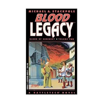 Paperback Blood Legacy: Blood of Kerensky #2 (Battletech) Book