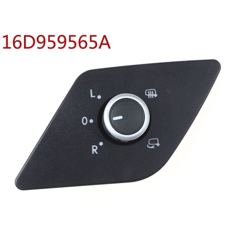 Interrupteur rétroviseur Jetta MK6 16D959565A bouton commande pliant ABS - 3