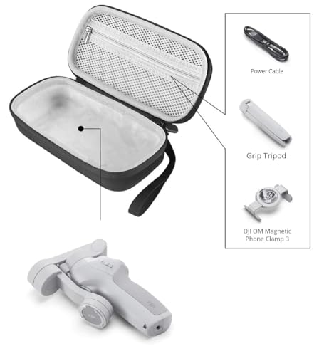 Image of VERTUS Carrying Case Storage Bag for DJI OSMO Mobile SE / Insta360 Flow 2 Pro / Insta360 Flow Pro / Insta360 Flow Intelligent Gimbal Stabilizer & Accessories (Black)