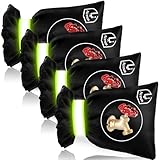 WNATN Outdoor Faucet Cover for Winter Freeze Protection,7.8" H x 6.2" W,Spigot Covers Winter Insulated,Waterproof Outdoor Faucet Cover Socks for Winter,Hose Bib Covers, Set of 4(Black)