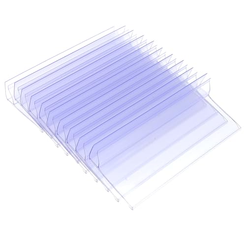 Cabilock Soporte de Etiquetas de Precio Transparente de Plástico, 10 Cm X 4 Cm, 10 Unidades, Portaetiquetas para Estantes de Supermercados y Tiendas Minoristas