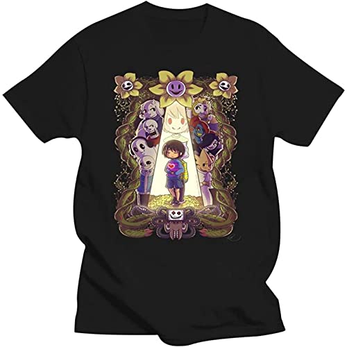 Fashion Undertale Underlight T-Shirt Black L