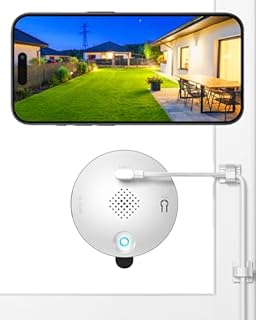 SYMYNELEC Window Cameras for Home Security: Indoor Camera for Outdoor Monitoring with 2K Full Color Night Vision Motion Human Vehicle Detection Easy Installation (Upgraded with Tilt Mount)