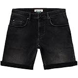 Used-Look RVLT Revolution Denim Short Black Größe: 34