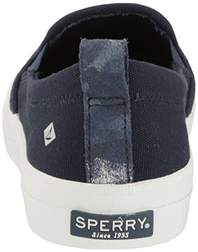 Image of Sperry Women's Crest Boat Smocked Hemp Sneaker