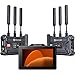 Hollyland Pyro 5 Video Transmission and Monitoring Kit Bundle with Headphones + HDMI Cable + Battery + Battery Charger + Cleaning Cloth (6 Items)