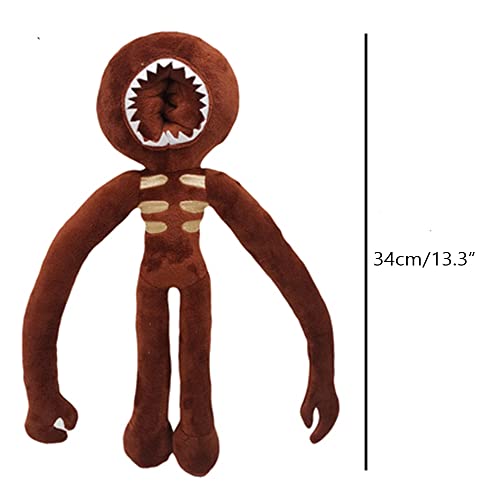 OUKEYI 13.3" Doors Plush, Figure Doors from Rainbow Plushies, Soft Game Monster Stuffed Doll Halloween for Boys Girls (Figure Doors) - Image 2