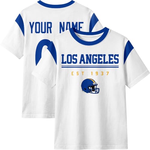 Image of T-Shirt Custom Crewneck Short Sleeve for Men Gifts | Custom T-Shirt Personalized Name and Number