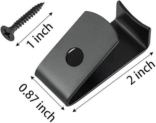 Miniatura 2 de HOOUU - Paquete de 30 clips de acero duro para macetas de flores de 5 a 8 pulgadas, para macetas de terracota de 5 a 8 pulgadas, para colgar plantas