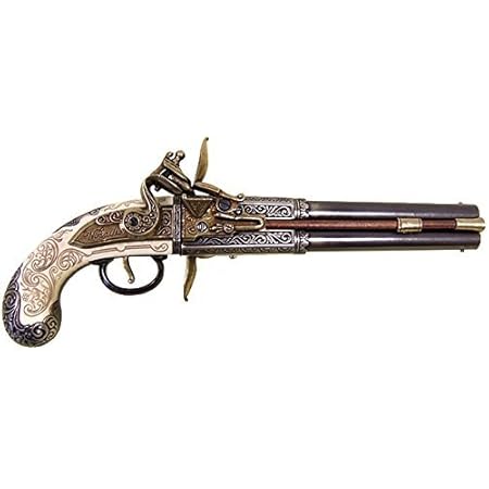 当社の 2バレル Denix デニックス フリントロック 工芸品 Drlubricants Com