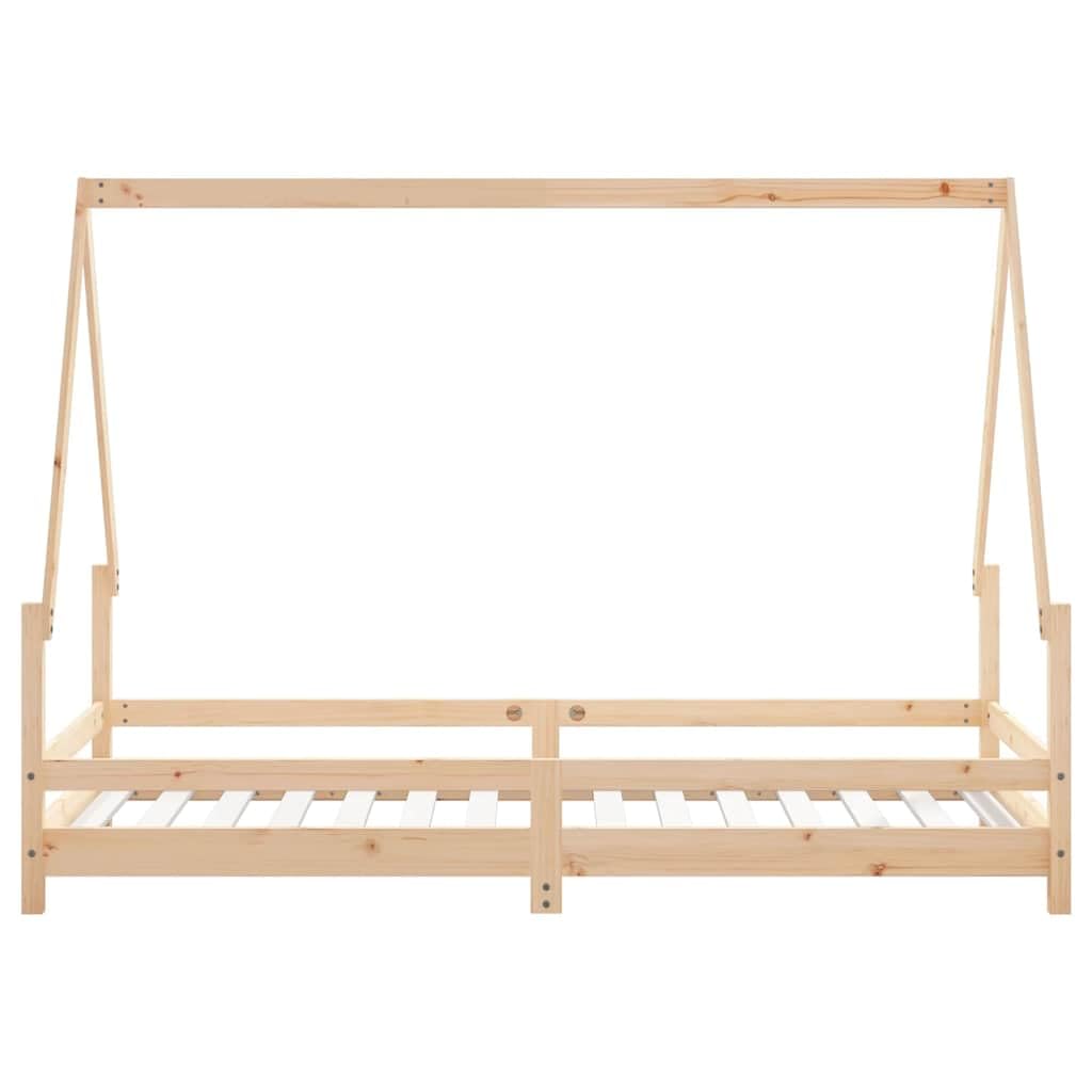 vidaXL Cadre de lit pour Enfant 90x190 cm Bois de pin Massif