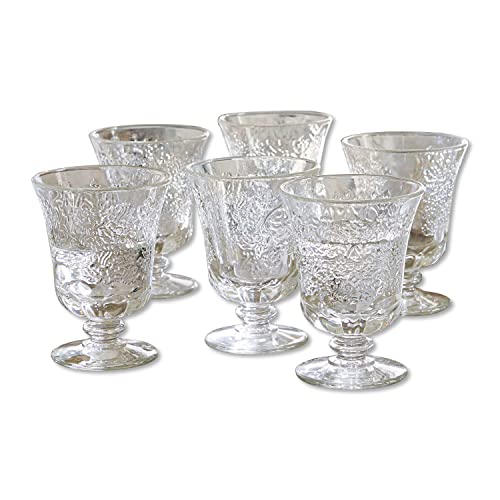 LOBERON® Wassergläser 6er Set Abèle, Glas, H/Ø ca. 12,2/9,4 cm, klar Cover