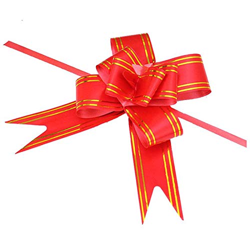 Nuiby 12 Pack 30"X40" Clear Basket Bags Package Bags Large Clear Cellophane Wrap For Baskets And Gifts, With Ribbon Bows And Greeting Cards (1.6 Mil) (30W X 40L) #TOP2