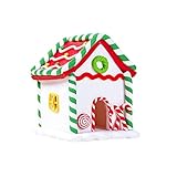 adornos navideños para mesas sencillos Decoración de pan de jengibre de Navidad Adornos de Navidad de masa de arcilla Adorno de árbol de Navidad de arcilla de polímero es un diseño de árbol de Navidad rojo, hermoso y bonito.