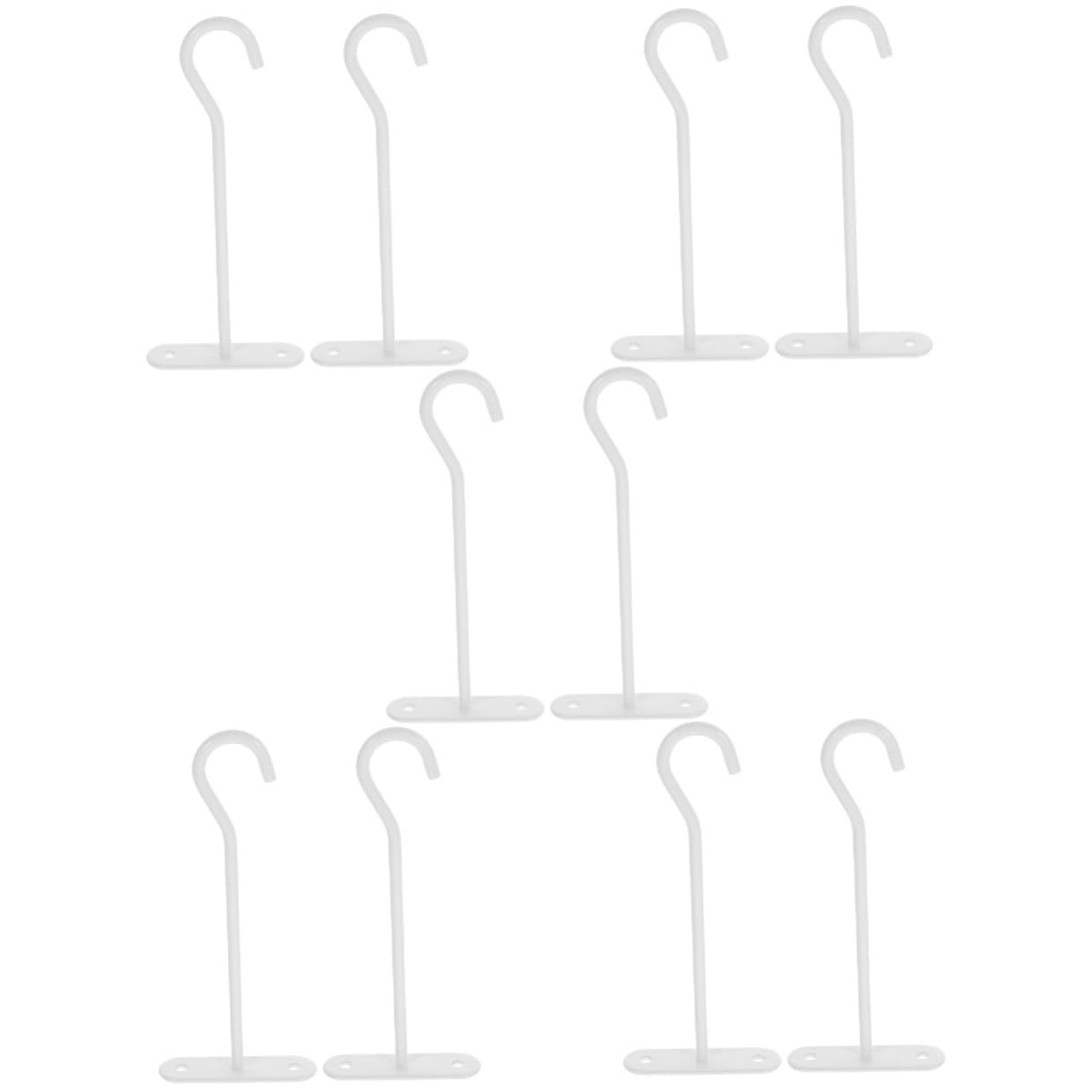 Suspension pour plantes solides de plafond lot de 10 crochets extérieur et maison