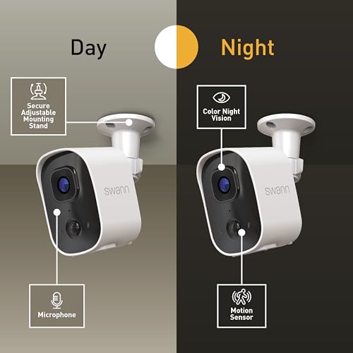 Swann EVO Wireless 2K Security Camera | 2K Quad HD, Wire-Free, Local Recording | SWIFI-SE2KBC - image 2