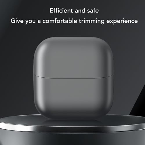 Aparador de Unhas Multifuncional, 2 Velocidades Recarregável Elétrica Nail Clipper Com Luz LED para