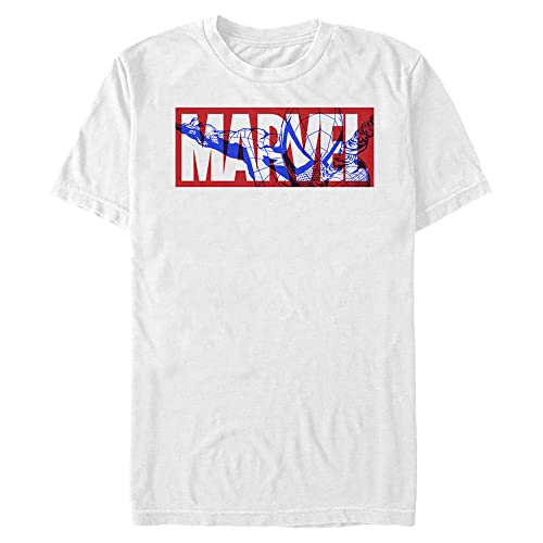 T-shirt Marvel 3XL Conçu pour Hommes Grands Évitant les Coupes Trop Courtes