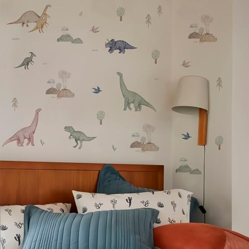 Vinilos decorativos dinosaurios para pared habitación infantil miniatura 5