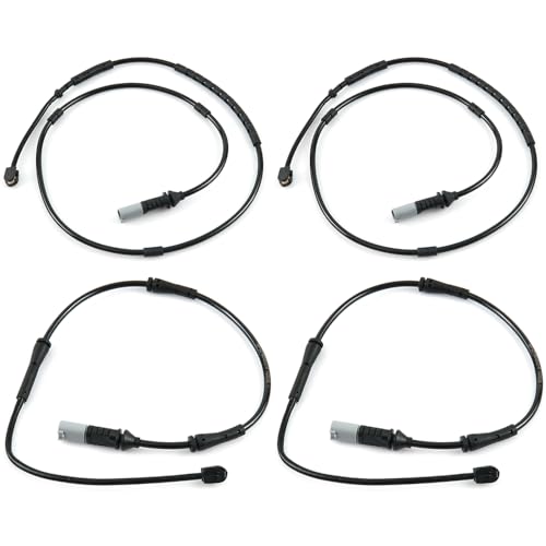 Image of ROBUST 4 Pcs Front & Rear Brake Pad Wear Indicator Sensor Right + Left For Bmw 1 2 3 4 Series F20 F21 F22 F23 F30 F31 F32 F33 F34 F36 F80 F82 F83 F87 34356792289 34356792292