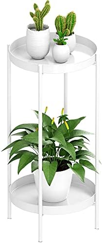 OVICAR Plant Stand Indoor Outdoor - Metal Flower Pot Holder Table...