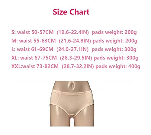 Coussinets de hanche en silicone et short push-up - 2