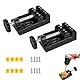 2 Stück Mini Schraubstock,Flat Mini Tischschraubstock, Nussbaum Nuss Clip Schmuck Zange, Universal Klein Bohrmaschine Bank Schraubstock Clamp für Hobby Craft
