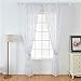 Sperrins Look Voile Sheer Slot Top Rideau Sheer Voile Fenêtre Tringle À Rideau Poche Panneaux pour Salon Salle À Manger