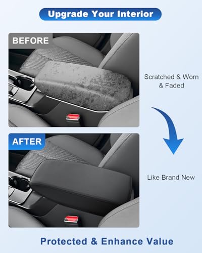 Image of CDEFG for 2026 Subaru Forester Center Console Cover | for 2026 Subaru Forester (Touring /Wilderness /Premium /Sport /Limited) Accessory Armrest Cover Middle Console Arm Rest Protector