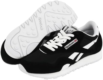 Amazon リーボック Reebok 靴 シューズ レディーススニーカー Reebok Lifestyle Classic Nylon W Black White Us 8 25cm B Reebok リーボック スニーカー