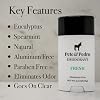 Pete & Pedro FRESH NATURAL DEODORANT | Natural, Aluminum-Free Deodorant - Eucalyptus & Spearmint Scent For Men & Women | Odor-Control, Sweat Protection | Paraben Free, Vegan | Shark Tank 2.65 oz.