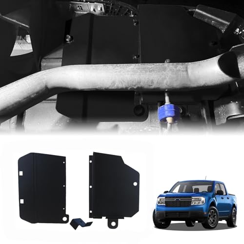 ABAGAEL Underbody Shield Cover for Ford Maverick 2022-2025 Accessories | Aluminum Alloy Rust-Proof Splash Guard | Full Coverage Protection from Mud, Stone & Water Damage