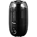 iTvanila Humidificador Ultrasónico de Humedad para Bebés, 2.7L Humidificador Silencioso Grande, Vapor Frío en Dormitorio y Oficina Dura Hasta 28H, Vapor Controlable, Apagado Automático Sin Agua, Negro