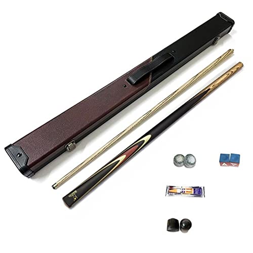 Queues de billard snooker tige frêne faite main pointe 10 mm accessoires