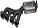 Dorman 673-931 Driver Side Catalytic Converter with Integrated Exhaust Manifold Compatible with Select Cadillac Models