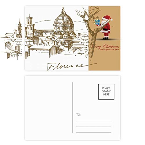 Cartes postales Florence et Père Noël lot de 20 correspondance