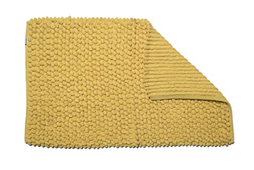 Croydex Yellow Super Soft Cushioned Bath Mat with Slip-Resistant Backing
