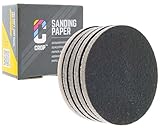 CROP Schaumstoff Schleifscheiben 75mm P1000 - Nassschleifpapier für Exzenterschleifer Auto Lack Polieren Klarlack - 5er Set Foam Schleifpads