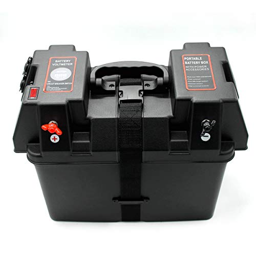 Buy Boeray Trolling Motor Smart Battery Box Power Center Black SnapTop