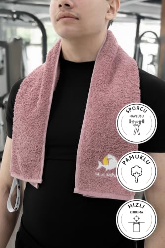 Spor Antrenman Havlusu 105X30 - Mürdüm, F2471