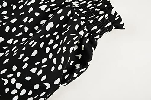 Image of SySea Girls Wide Leg Pants Kids Cute Print High Waisted Loose Fit Comfy Belted Lounge Trousers with Pockets